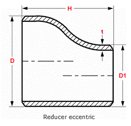 Eccentric Buttweld Reducers